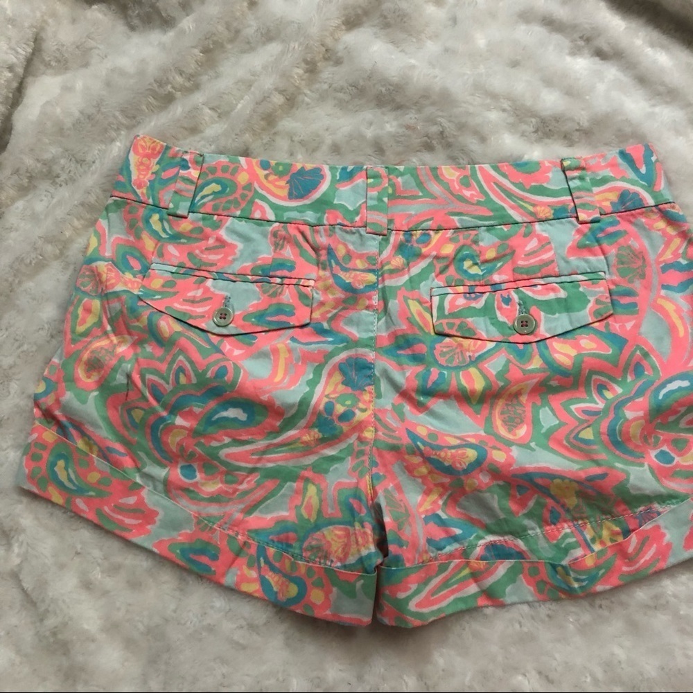 LILLY Pulitzer Barkley shorts sz 6 - Picture 5 of 5